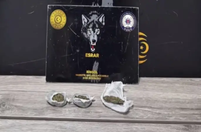 Bingöl’de uyuşturucu operasyonu: 1 tutuklama
