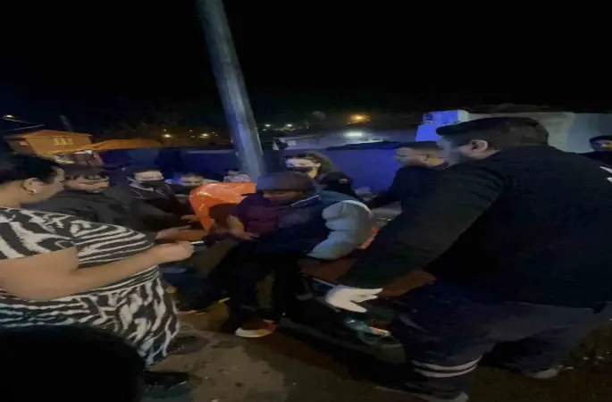 Bir anda parlayan at sahibine kabusu yaşattı
