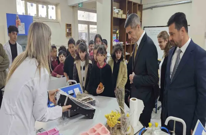 Bolu’da ilkokul öğrencileri atık yağları sabuna dönüştürdü
