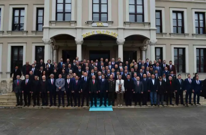 Bolu’da protokol bayramlaştı
