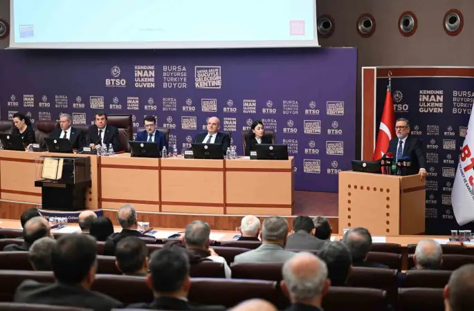 BTSO’da yılın ilk meclis toplantısı gerçekleştirildi
