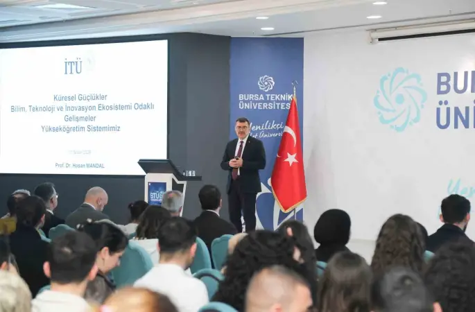 BTÜ Konuşmaları’nda küresel riskler ve yükseköğretiminin geleceği ele alındı
