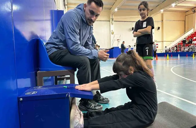 Buharkent’te yetenek avcıları geleceğin sporcularını keşfetti
