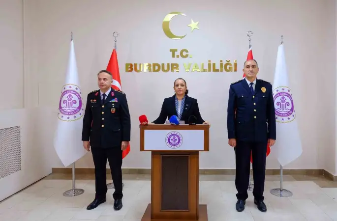 Burdur’da ocak ayında 684 asayiş olayı meydana geldi
