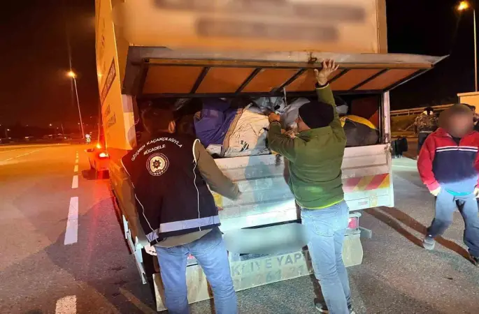 Bursa’da geniş kapsamlı göçmen operasyonu
