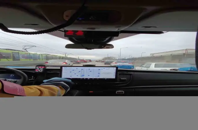 Bursa’da hayat koridoru açıldı Sürücülerden alkışlanacak hareket
