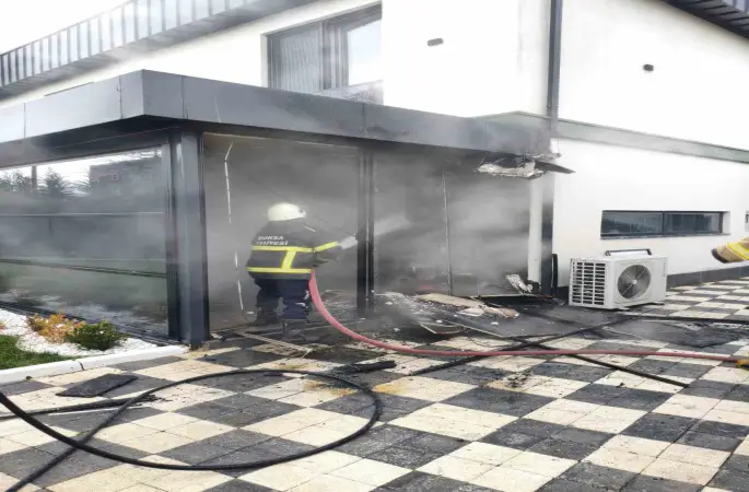 Bursa’da yazlık evde çıkan yangın paniğe neden oldu
