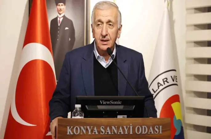 Büyükeğen: "Konya sanayisi tüm zorluklara rağmen üretimden kopmadı"