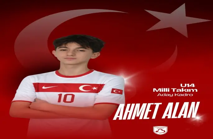 Büyükşehir Belediyespor’lu Ahmet Alan Milli takımda
