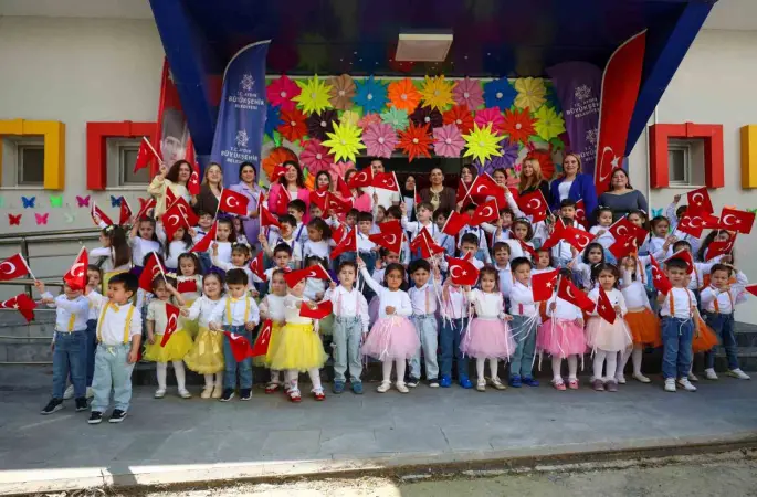 Büyükşehir’in Çocuk Gelişim Merkezleri’nde 23 Nisan etkinlikleri düzenlendi
