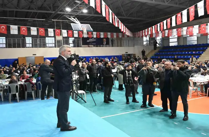Büyükşehir’in gönül sofrası Türkoğlu’nda kuruldu
