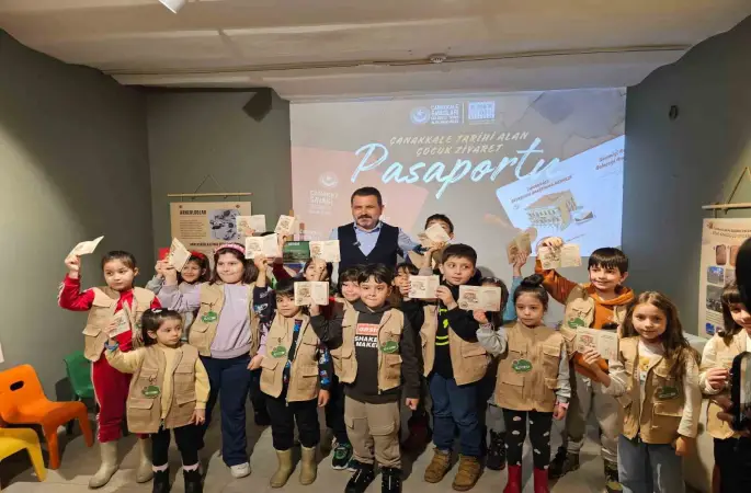 Çanakkale Tarihi Alan’da Çocuk Ziyaret Pasaportu projesi hayata geçirildi
