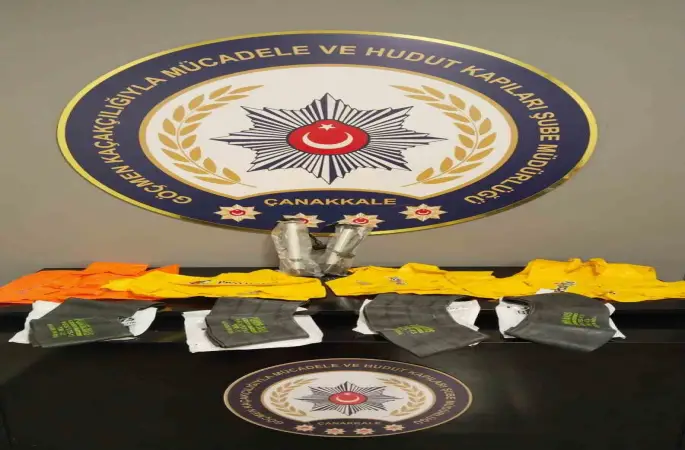 Çanakkale’de 23 düzensiz göçmen yakalandı, 3 organizatör tutuklandı
