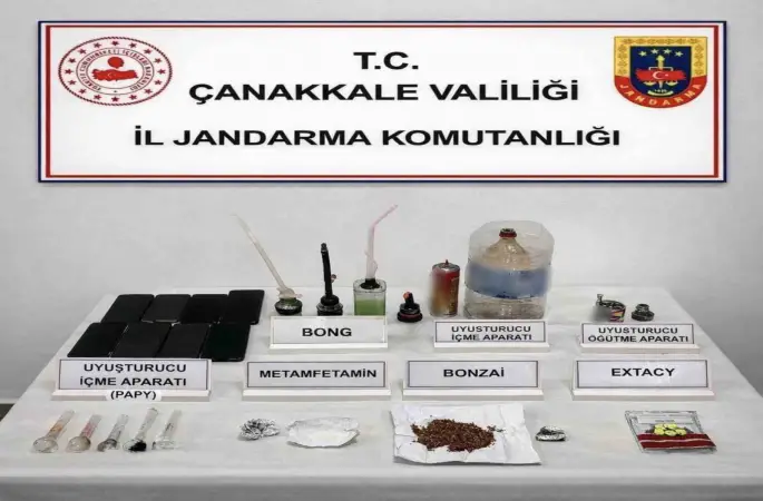 Çanakkale’de uyuşturucu operasyonu: 28 şüpheli yakalandı
