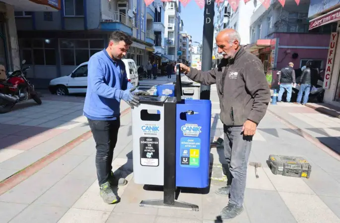 Canik’e yeni atık noktaları
