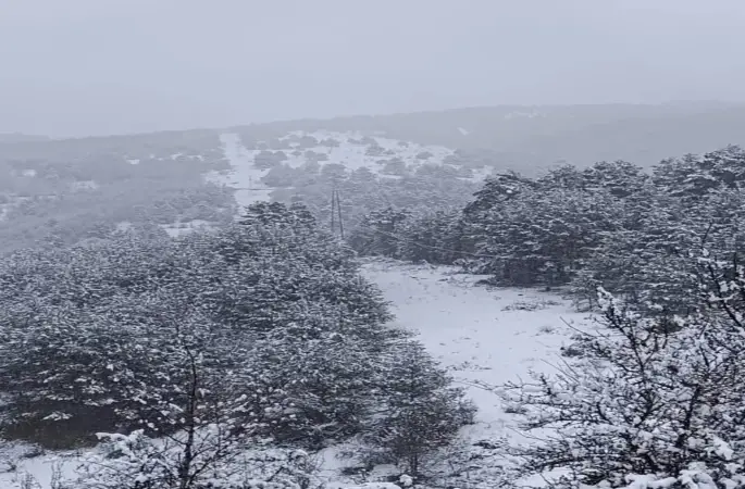 Çankırı’da kar yağışı etkili oldu
