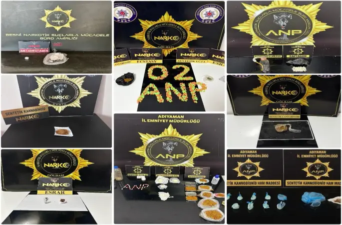 Çeşitli suçlardan aranan 66 şahıs yakalandı
