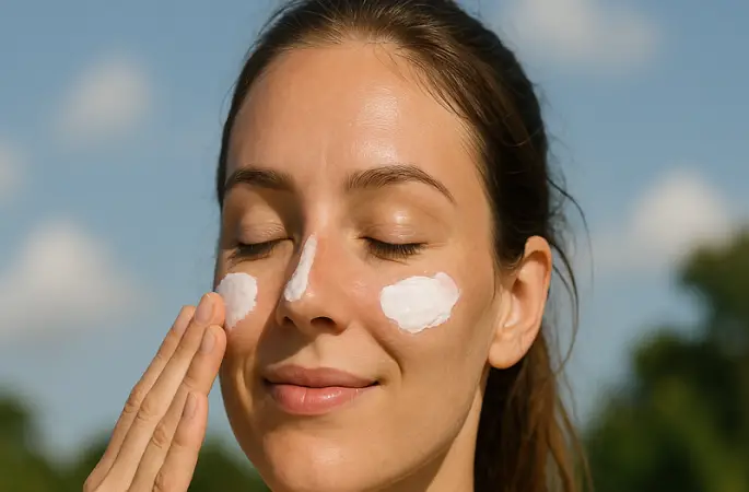 "Güneş kremini dışarı çıkmadan en geç 20 dakika önce sürün"