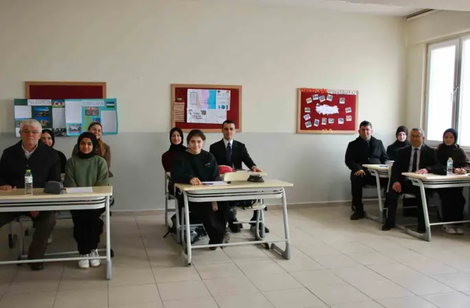 Çilimli’de eğitime yakın ilgi
