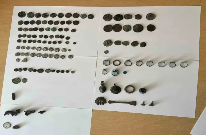 Çöplükten hazine çıktı
