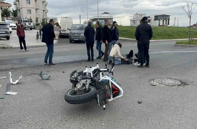 Çorlu’da trafik kazası: 2 yaralı
