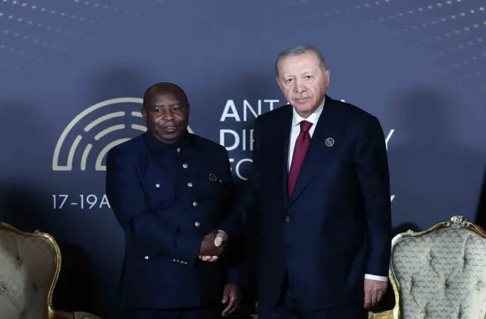 Cumhurbaşkanı Erdoğan, Burundi Cumhurbaşkanı Ndayishimiye ile görüştü
