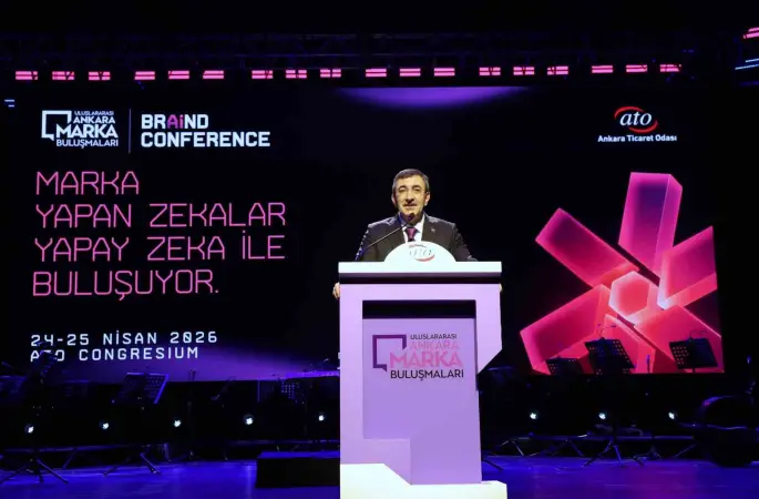 Cumhurbaşkanı Yardımcısı Yılmaz: "Hedefimiz çok daha güçlü bir şekilde Ankara’yı teknoloji üreten, değer oluşturan ve güçlü bir marka kimliği taşıyan bir şehir konumuna taşımaktır"
