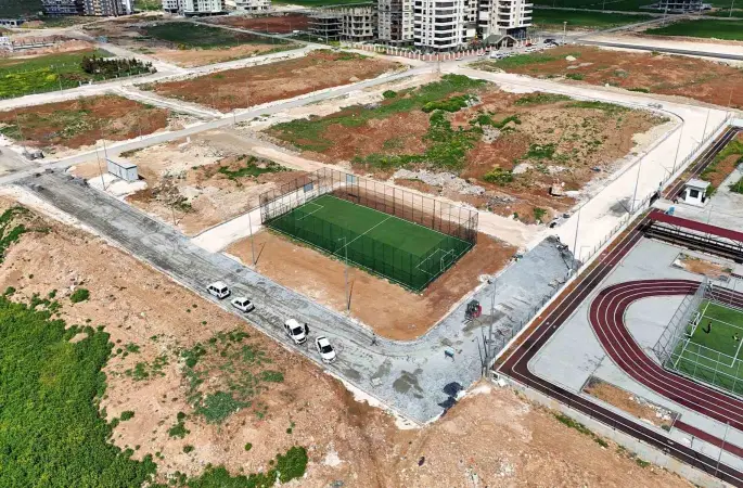 Dağeteği’ne modern yol çalışması
