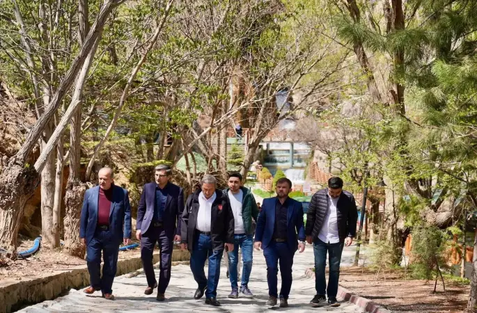 Darende’de Günpınar Şelalesi yaz sezonuna hazırlanıyor
