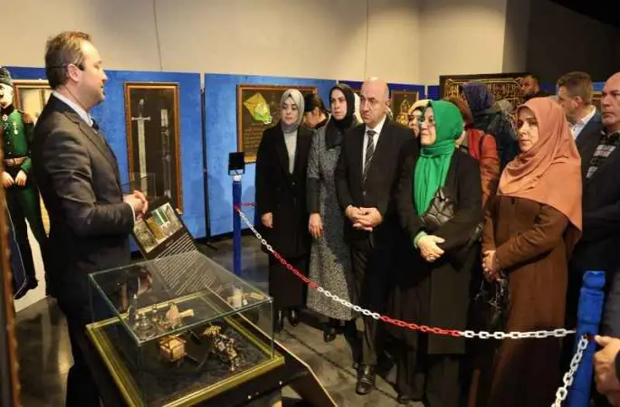 Kutsal Emanetler Darıca'da ziyarete açıldı