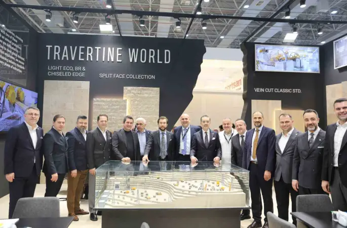 DENİB Başkanı Osman Uğurlu: "Doğal taş ihracatına katkı sunmaya devam edeceğiz."
