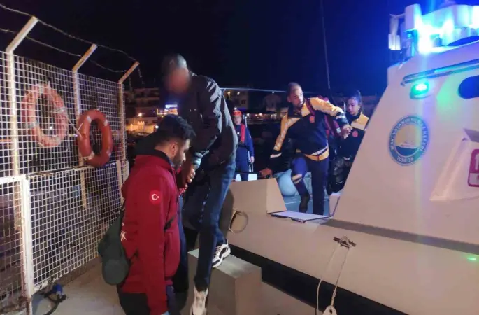 Denizin ortasında zamanla yarış
