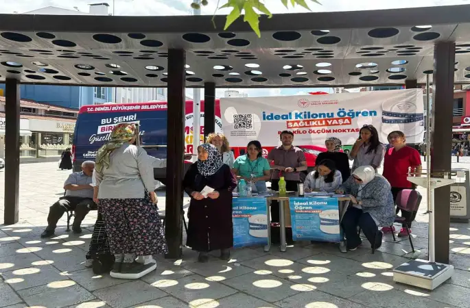 Denizli en fazla kilo veren ikinci il oldu
