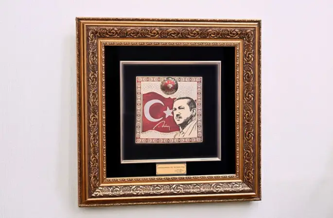 Devlet Bey'den Erdoğan'a anlamlı hediye