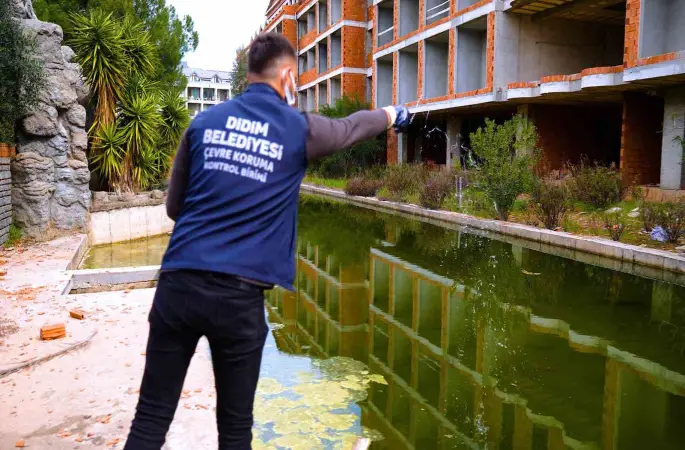 Didim Belediyesi’nden sinekle mücadele
