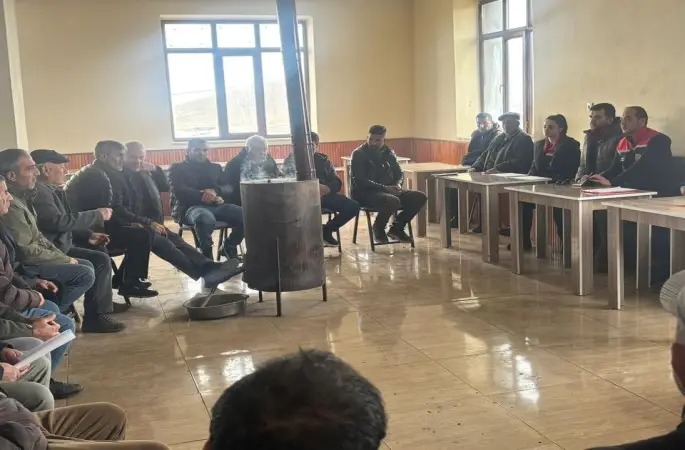 Digor’da üreticilere destek bilgilendirme toplantısı
