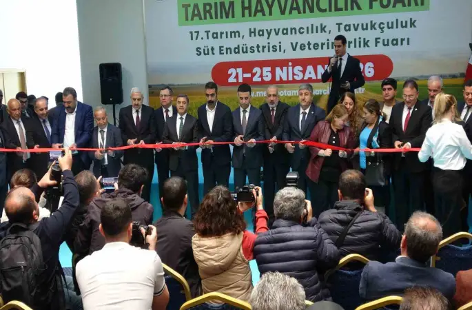 Diyarbakır’da "17. Tarım, Hayvancılık, Tavukçuluk, Süt Endüstrisi ve Veterinerlik Fuarı" açıldı
