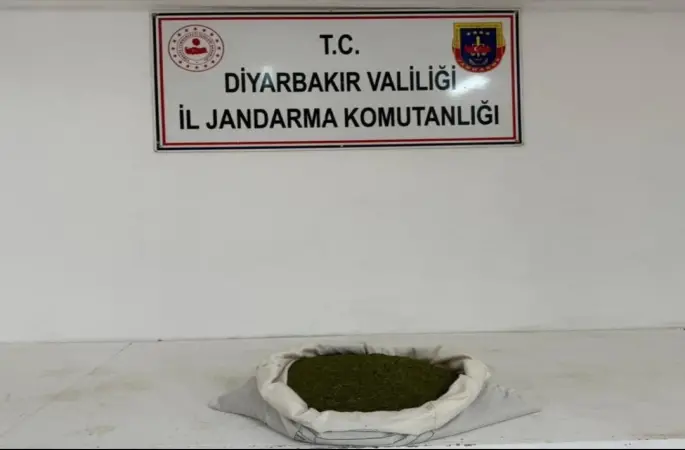 Diyarbakır’da 23 kilo esrar ele geçirildi
