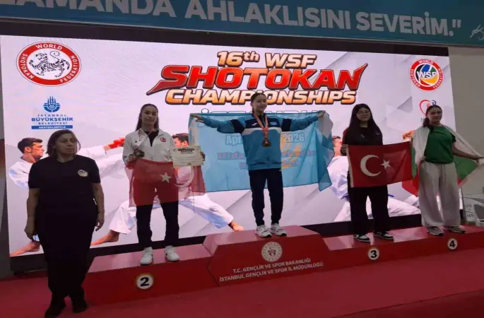 Diyarbakırlı sporcu, dünya 2’ncisi oldu
