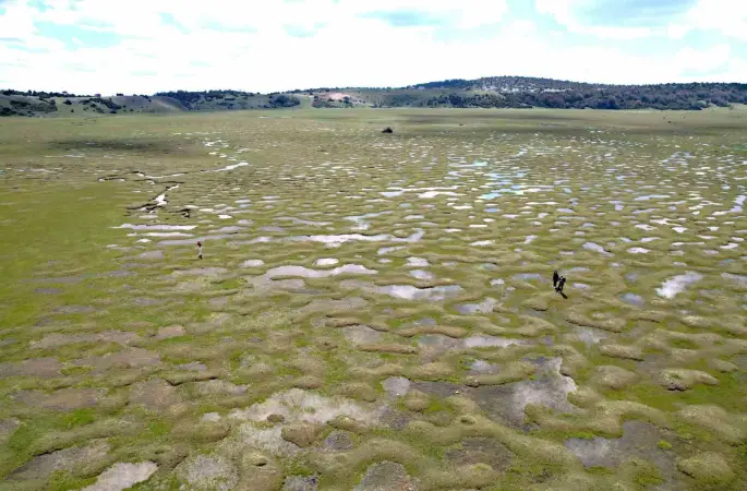 Doğanın sanata dönüştüğü nokta: Menderesler göz kamaştırdı

