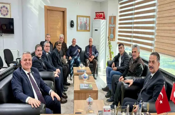 DSİ heyetinden Erzincan’da istişare ziyareti
