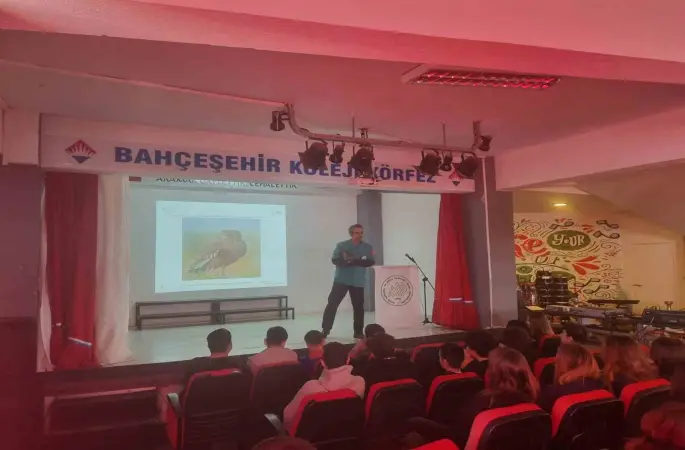 Dünya yaban hayatı gününde öğrencilere eğitim verildi
