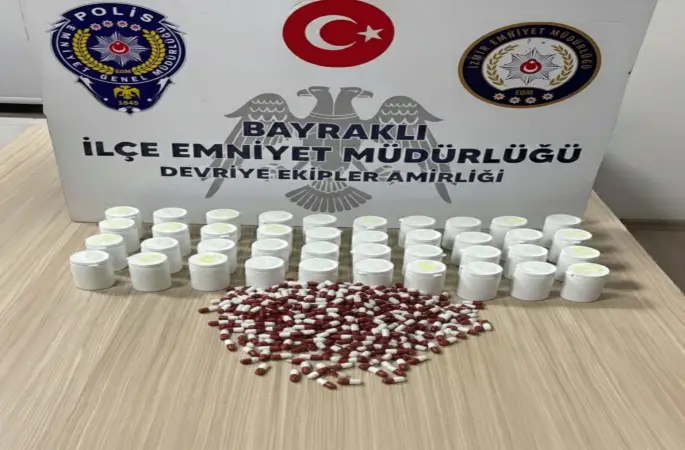 Durdurulan araçta 2 bin uyuşturucu hap ele geçirildi
