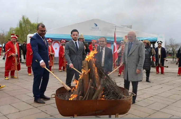 Düzce Üniversitesi’nde Nevruz Bayramı coşkusu
