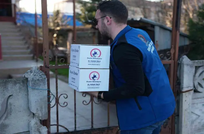 Düzce’de ihtiyaç sahipleri yalnız bırakılmıyor
