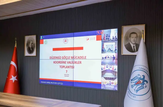 Düzensiz Göçle Mücadele Koordinasyon Toplantısı
