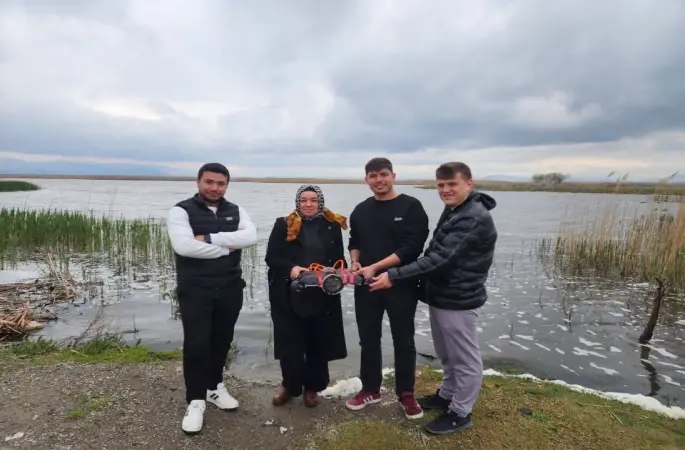 Eber Gölü yapay zeka destekli sualtı aracıyla izlenecek

