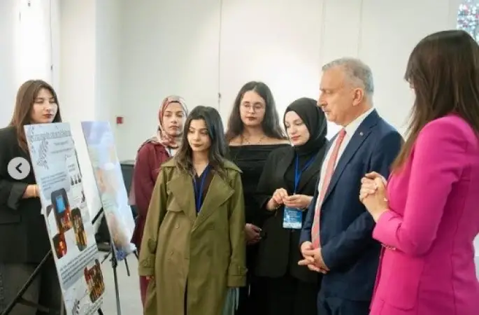 EBYÜ’de "Emekten Topluma" sergisi açıldı
