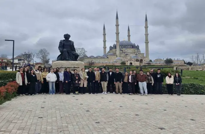 Edirne’de genç mimar adayları Mimar Sinan’ın izinde
