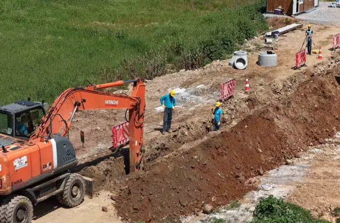 Efeler’de yeni yerleşim alanına 5,2 milyonluk altyapı yatırımı
